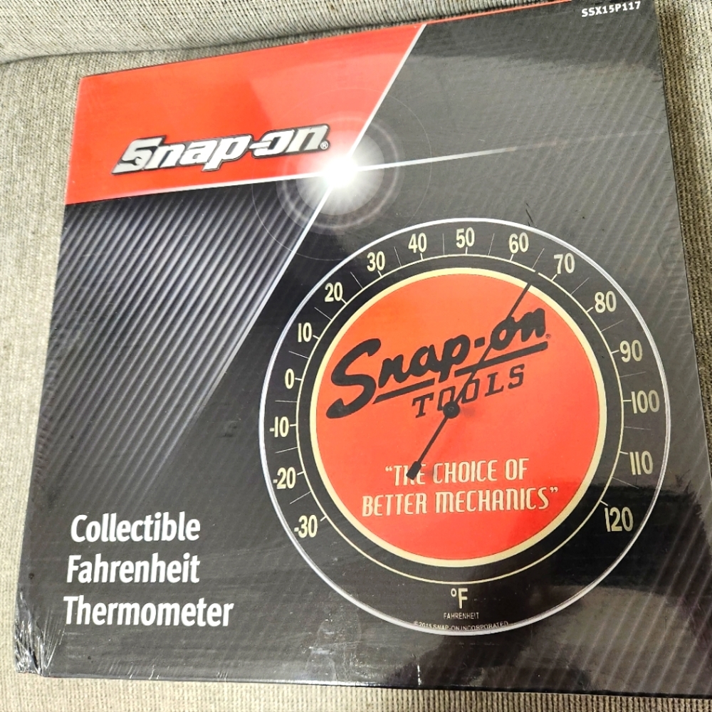 Snap-on Collectible Fahrenheit Thermometer
